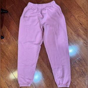 SET Active Sweatpants Pink 100% Cotton Size XL
